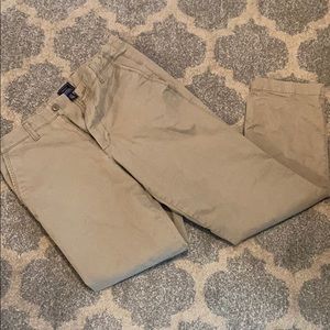 Men’s Gap Khaki Pants - Straight Stretch 33x30